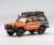 Toyota Land Cruiser LC80 Off-road Version LHD Orange / Gray (Diecast Car) Item picture1
