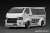 T.S.D Works Hiace Pearl White (Diecast Car) Item picture1