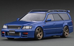 Nissan Stagea 260RS (WGNC34) Blue (Diecast Car)