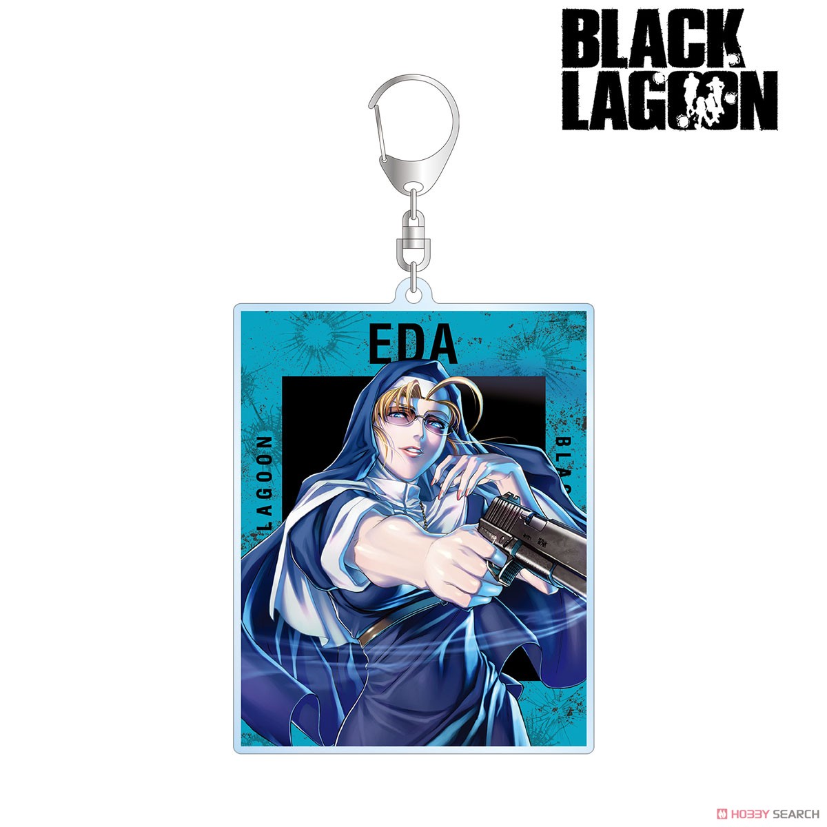 BLACK LAGOON 7巻 表紙イラスト BIGアクリルキーホルダー (キャラクターグッズ) 商品画像1