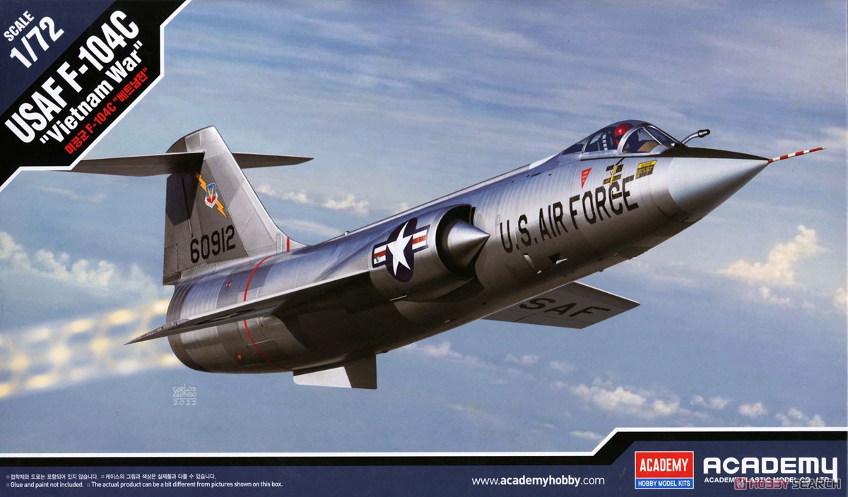 F-104C Starfighter (Plastic model) Package1