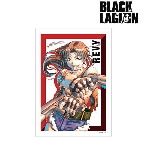 BLACK LAGOON 1巻 表紙イラスト A3マット加工ポスター (キャラクターグッズ)