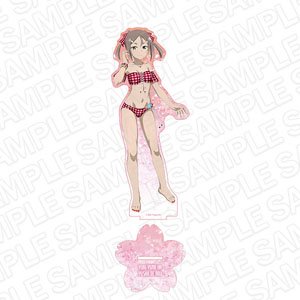 Yuki Yuna is a Hero: The Great Full Blossom Arc Big Acrylic Stand Karin Miyoshi Sakura Swimwear Ver. (Anime Toy)