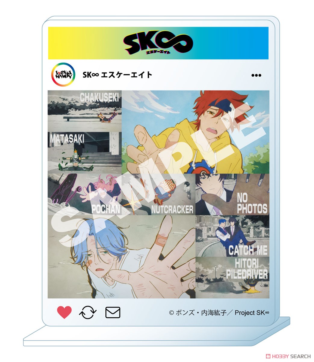 [SK8 the Infinity] Acrylic Stand Ending Ver. (Anime Toy) Item picture1