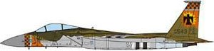 US ANG (Air National Guard) F-15C Eagle 173rd Fighter Wing, 2020 (Pre-built Aircraft)