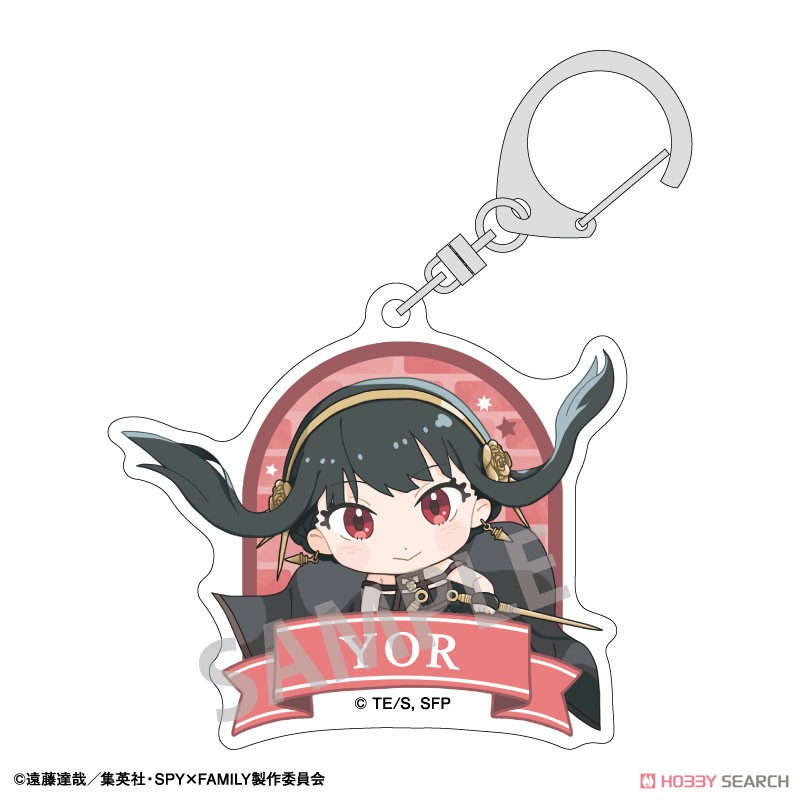Spy x Family Trading Acrylic Key Ring Okkochi (Set of 6) (Anime Toy) Item picture7