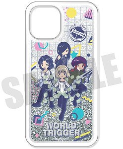 ワールドトリガー れとぽぷ第2弾 グリッタースマホケース D 那須隊 iPhone 13 (キャラクターグッズ)