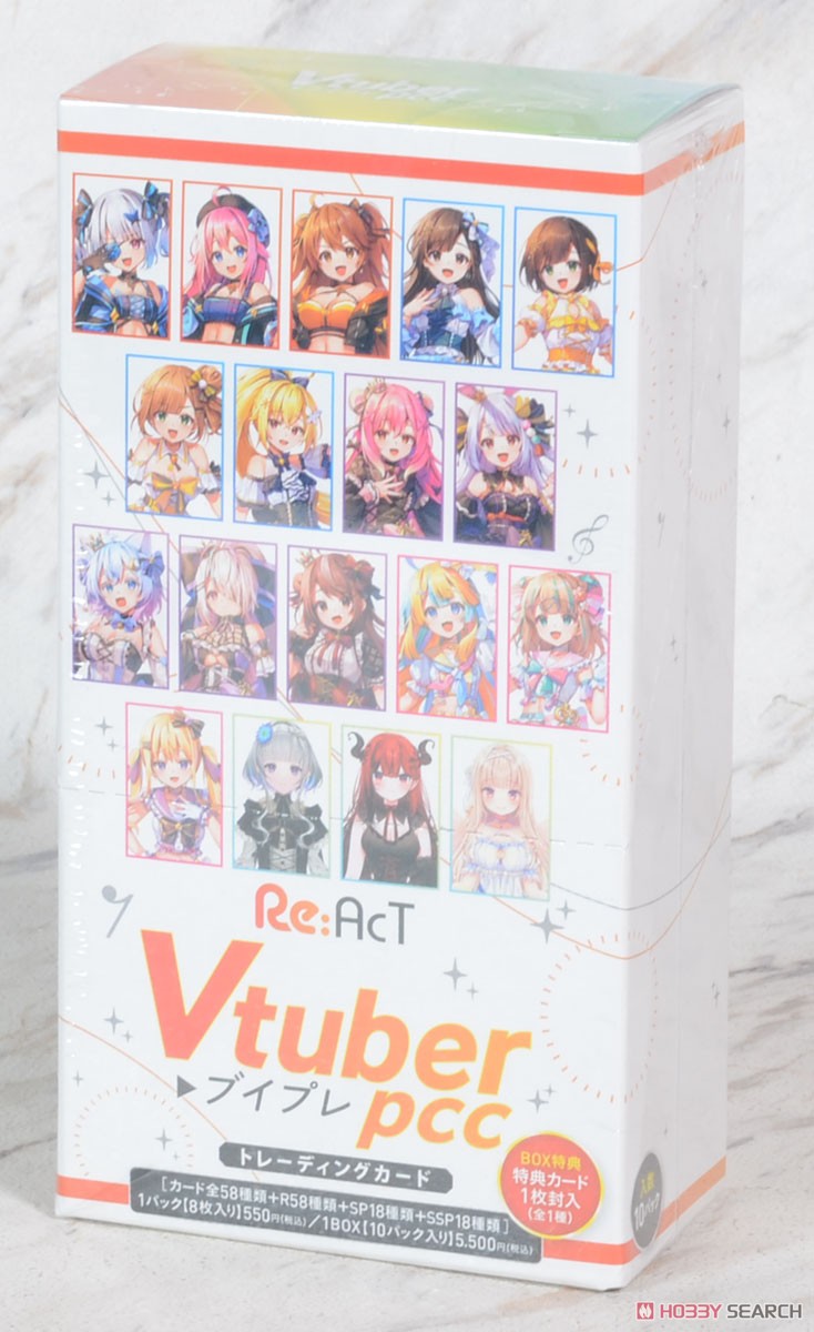VTuber Playing Card Collection Re:AcT (10個セット) (トレーディングカード) パッケージ1