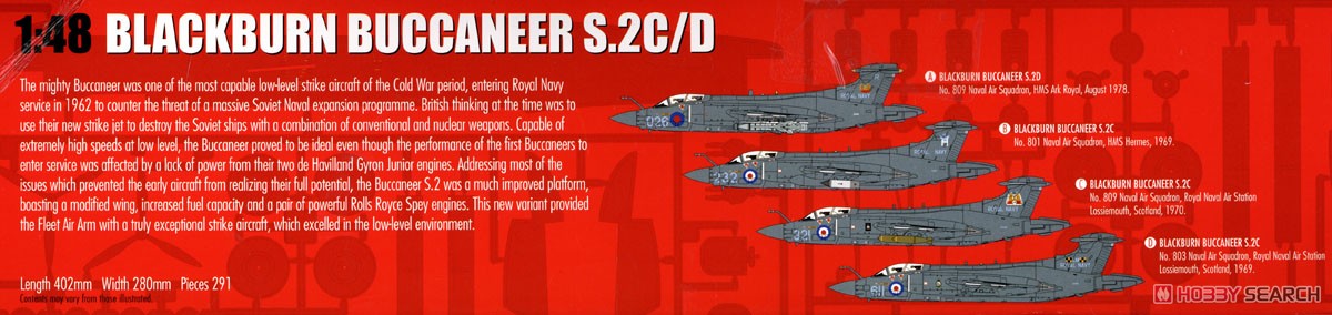 Blackburn Buccaneer S.2 (Plastic model) About item(Eng)1