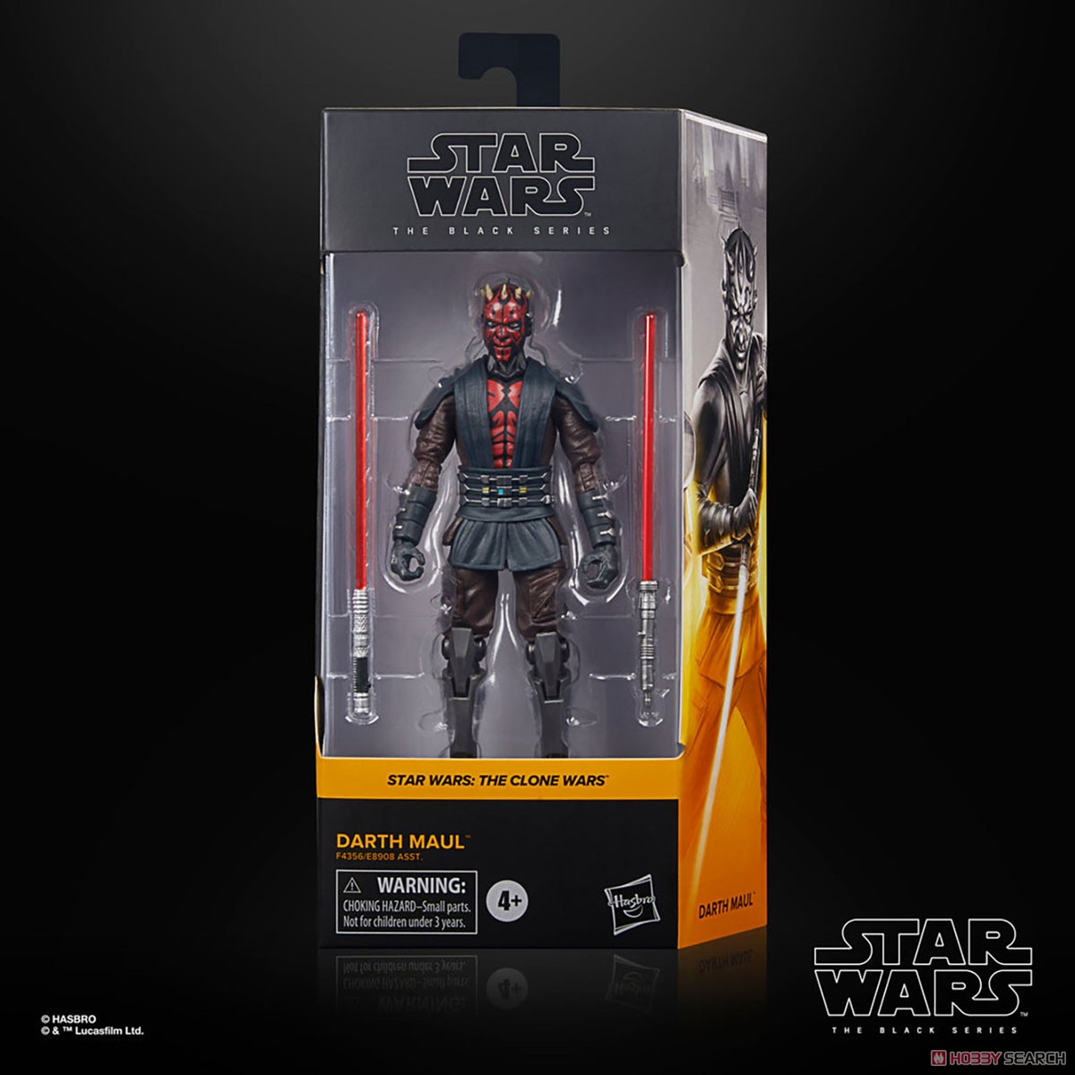 『スター・ウォーズ』「BLACKシリーズ」6インチ・アクションフィギュア ダース・モール［アニメ『クローン・ウォーズ』］ (完成品) パッケージ1