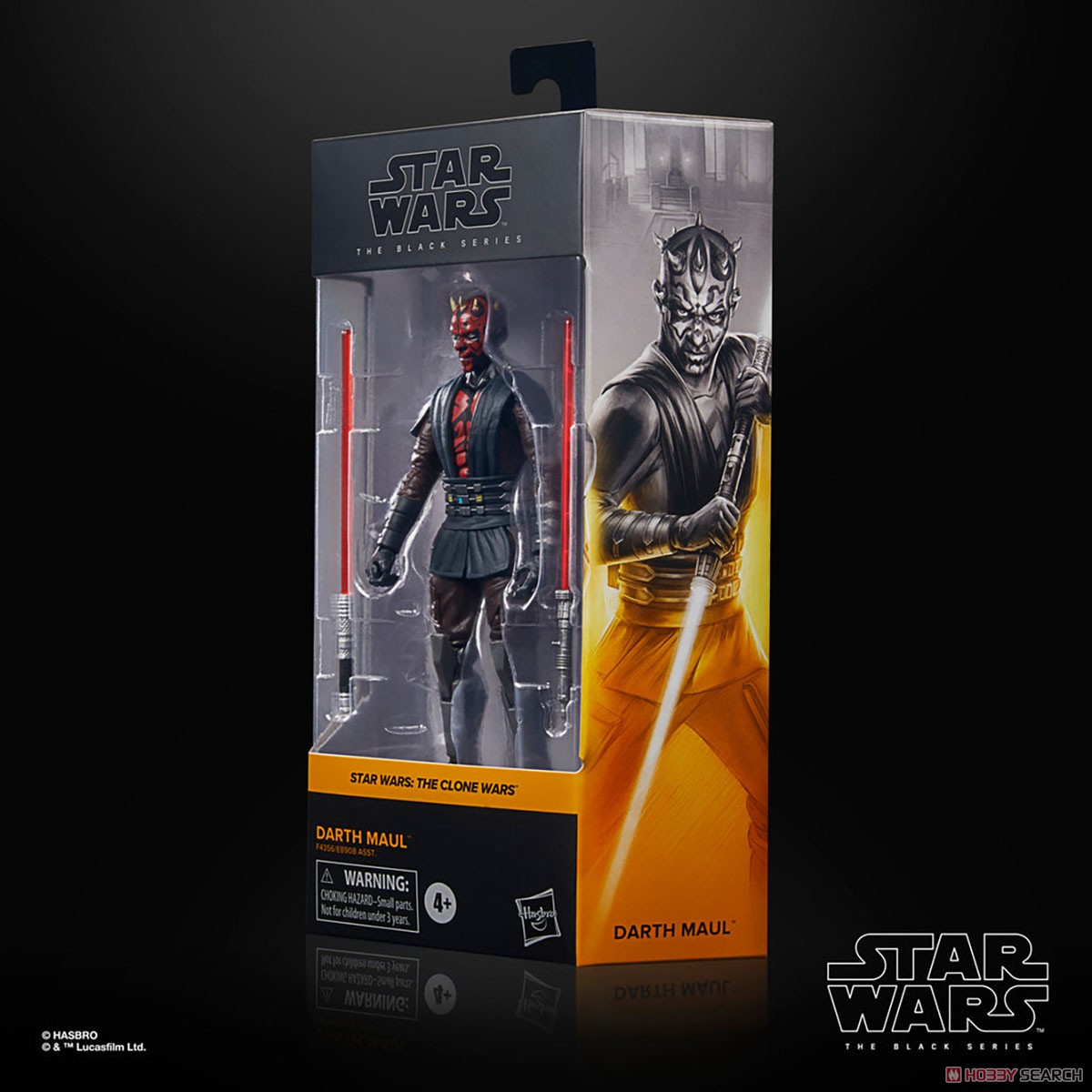『スター・ウォーズ』「BLACKシリーズ」6インチ・アクションフィギュア ダース・モール［アニメ『クローン・ウォーズ』］ (完成品) パッケージ2