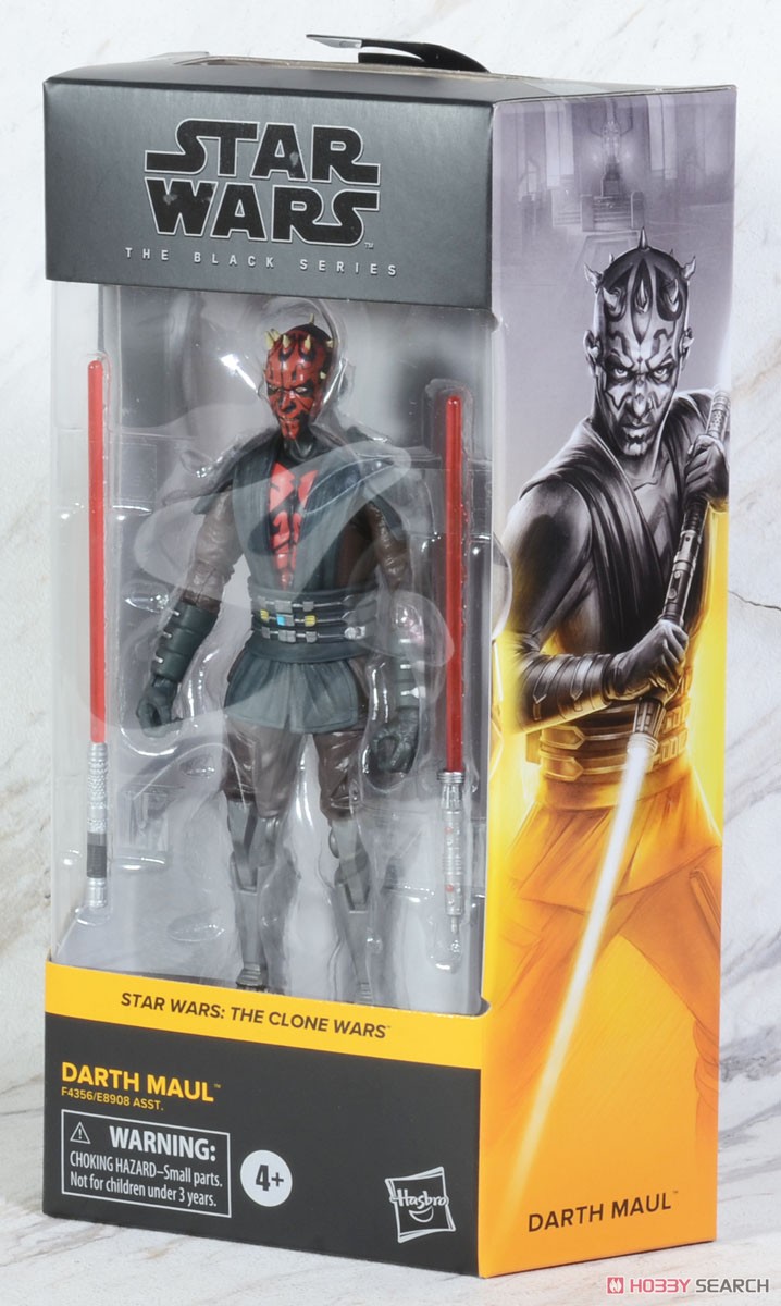 『スター・ウォーズ』「BLACKシリーズ」6インチ・アクションフィギュア ダース・モール［アニメ『クローン・ウォーズ』］ (完成品) パッケージ3