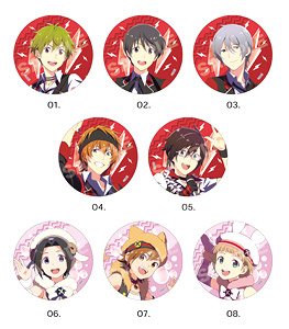 [The Idolm@ster Side M] Metallic Can Badge 04 Vol.4 (Set of 8) (Anime Toy)