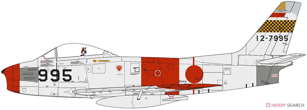 ノースアメリカン F-86F-40 セイバー (プラモデル) 塗装1