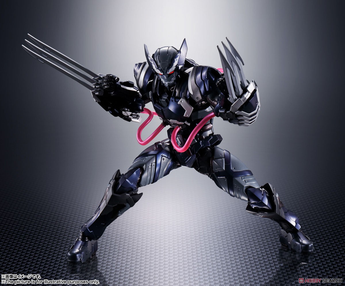 S.H.Figuarts Venom Symbiote Wolverine (Tech-On Avengers) (Completed) Item picture5