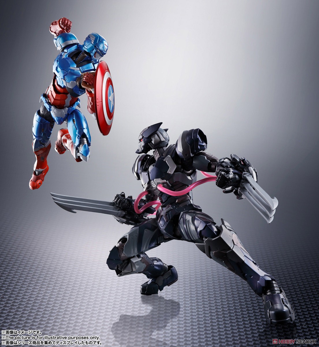 S.H.Figuarts Venom Symbiote Wolverine (Tech-On Avengers) (Completed) Other picture2