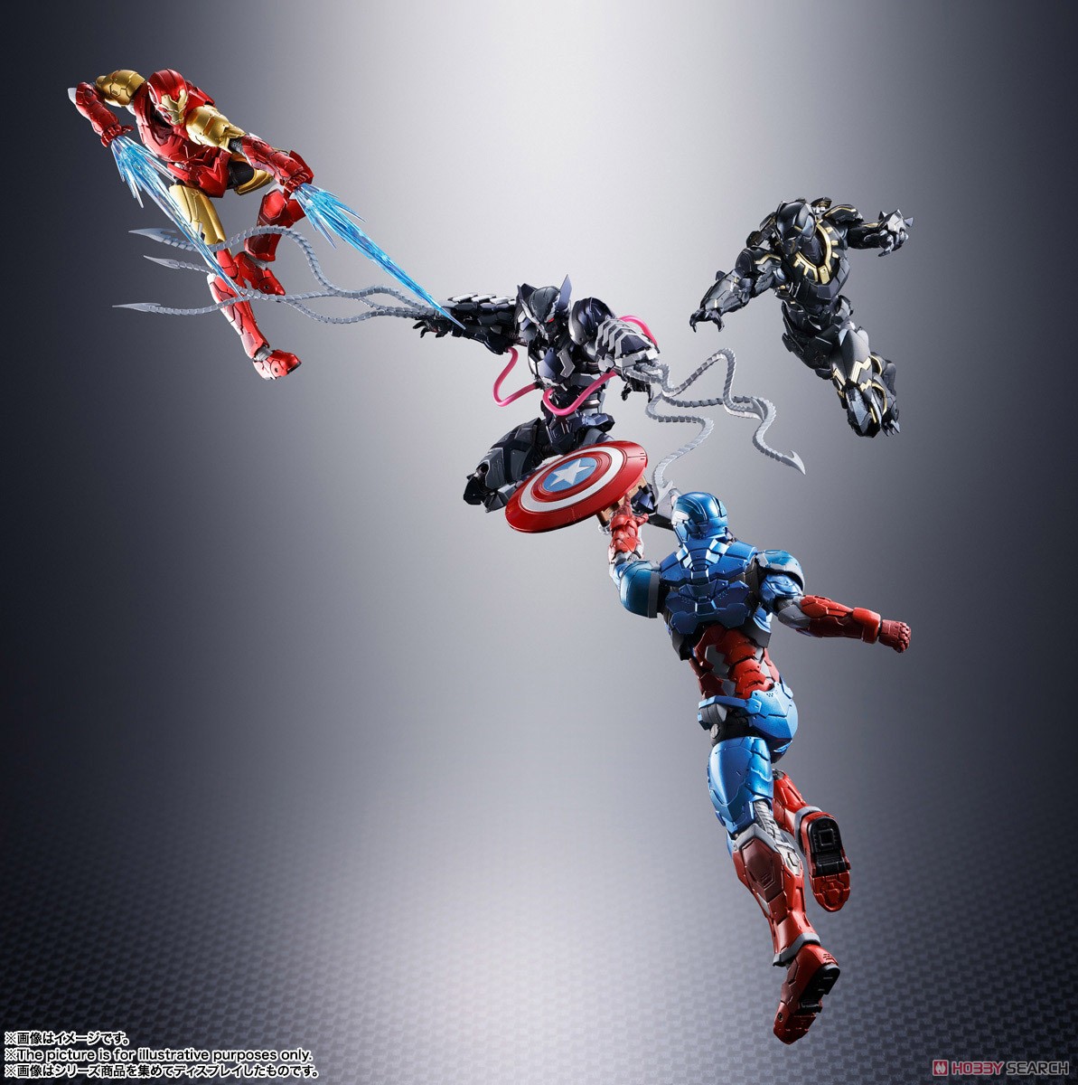 S.H.Figuarts Venom Symbiote Wolverine (Tech-On Avengers) (Completed) Other picture5