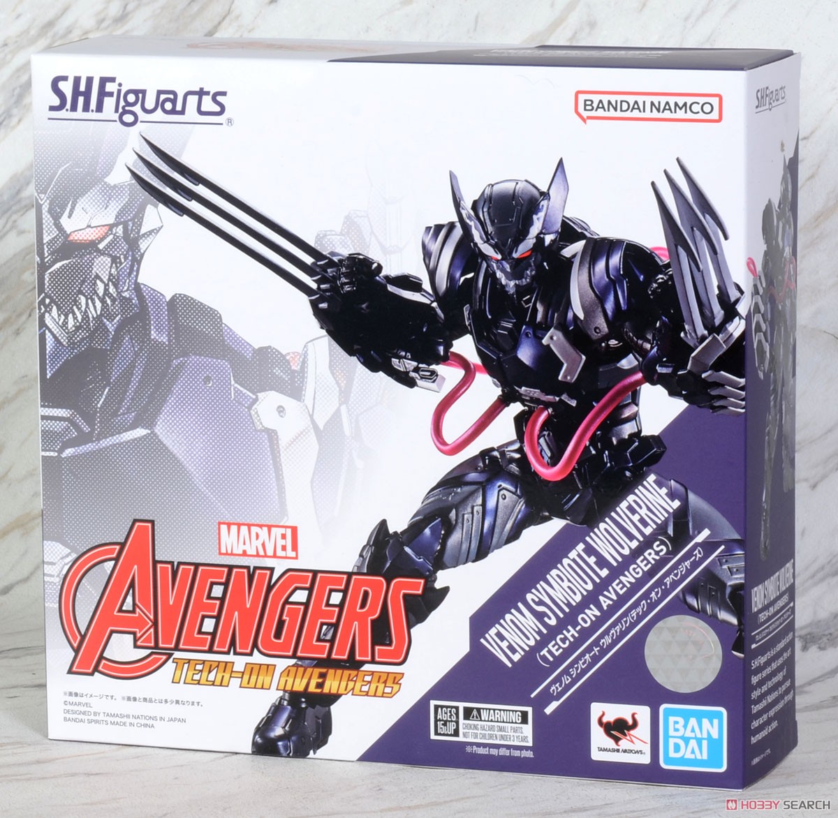 S.H.Figuarts Venom Symbiote Wolverine (Tech-On Avengers) (Completed) Package1