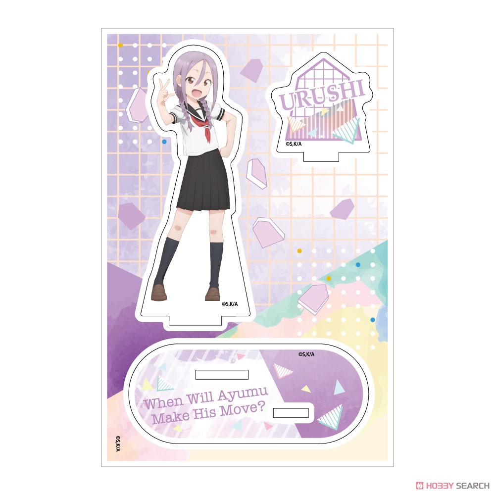 When Will Ayumu Make His Move? Acrylic Stand Jr. Urushi Yaotome B (Anime Toy) Item picture1