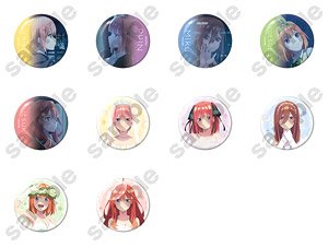 [The Quintessential Quintuplets] Can Badge (Set of 10) (Anime Toy)
