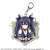 Neptunia x Senran Kagura: Ninja Wars Big Acrylic Key Ring Design 02 (Noir) (Anime Toy) Item picture1