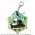 Neptunia x Senran Kagura: Ninja Wars Big Acrylic Key Ring Design 08 (Green Heart) (Anime Toy) Item picture1