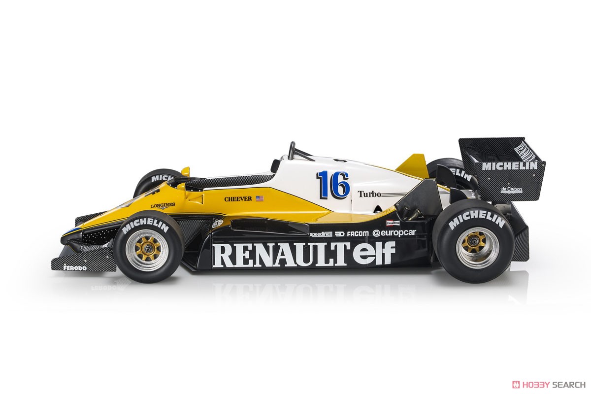 ルノー RE40 1983 フランスGP 3rd No,16 E.チーバー (ミニカー) 商品画像3