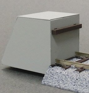 1/80(HO) Concrete Buffer Stop Kit B (1 Piece) (Unassembled Kit) (Model Train)