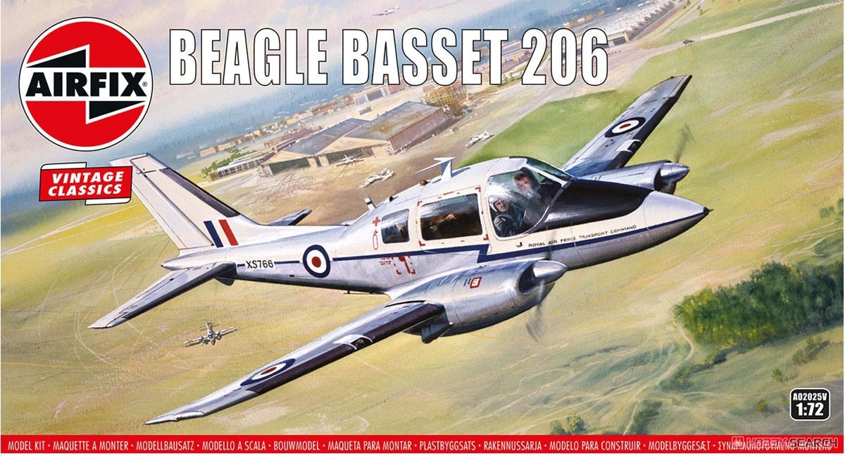 Beagle Basset 206 (Plastic model) Package1