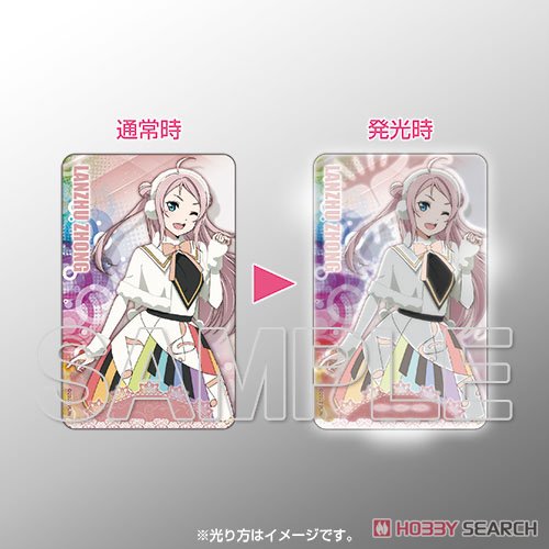 [Love Live! Nijigasaki High School School Idol Club] Piica+ Clear Card Case Lanzhu Zhong (Anime Toy) Item picture2