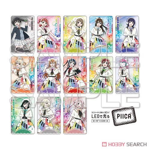 [Love Live! Nijigasaki High School School Idol Club] Piica+ Clear Card Case Lanzhu Zhong (Anime Toy) Other picture2