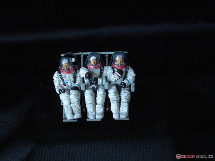 アポロ計画 宇宙飛行士 3体セット (レベル用) (プラモデル) その他の画像3
