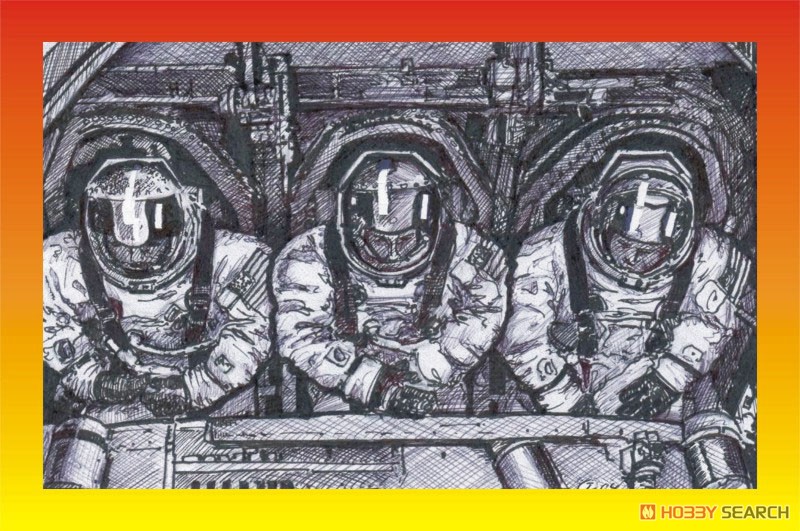 アポロ計画 宇宙飛行士 3体セット (レベル用) (プラモデル) その他の画像6
