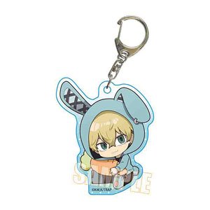 Gyugyutto Acrylic Key Ring Tokyo Revengers Chifuyu Matsuno Usamimi Ver. (Anime Toy)