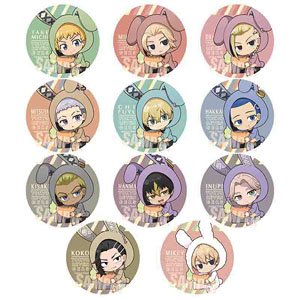 Trading Can Badge Tokyo Revengers Gyugyutto Usamimi Ver. (Set of 11) (Anime Toy)