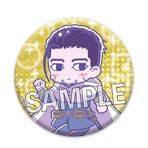 Golden Kamuy Glitter Can Badge Melon Pop Hyakunosuke Ogata (Anime Toy)