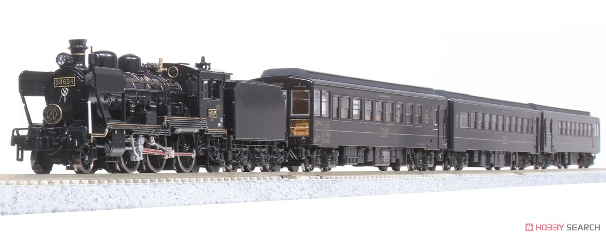 【特別企画品】 58654+50系 「SL人吉」 4両セット (4両セット) (鉄道模型) 商品画像1