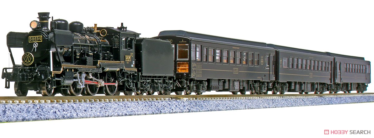 【特別企画品】 58654+50系 「SL人吉」 4両セット (4両セット) (鉄道模型) 商品画像8