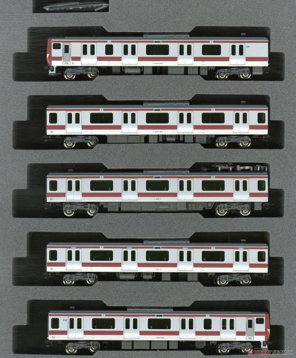 Series E531 Akaden (Red Train) Style Five Car Set (5-Car Set) (Model Train) Item picture1