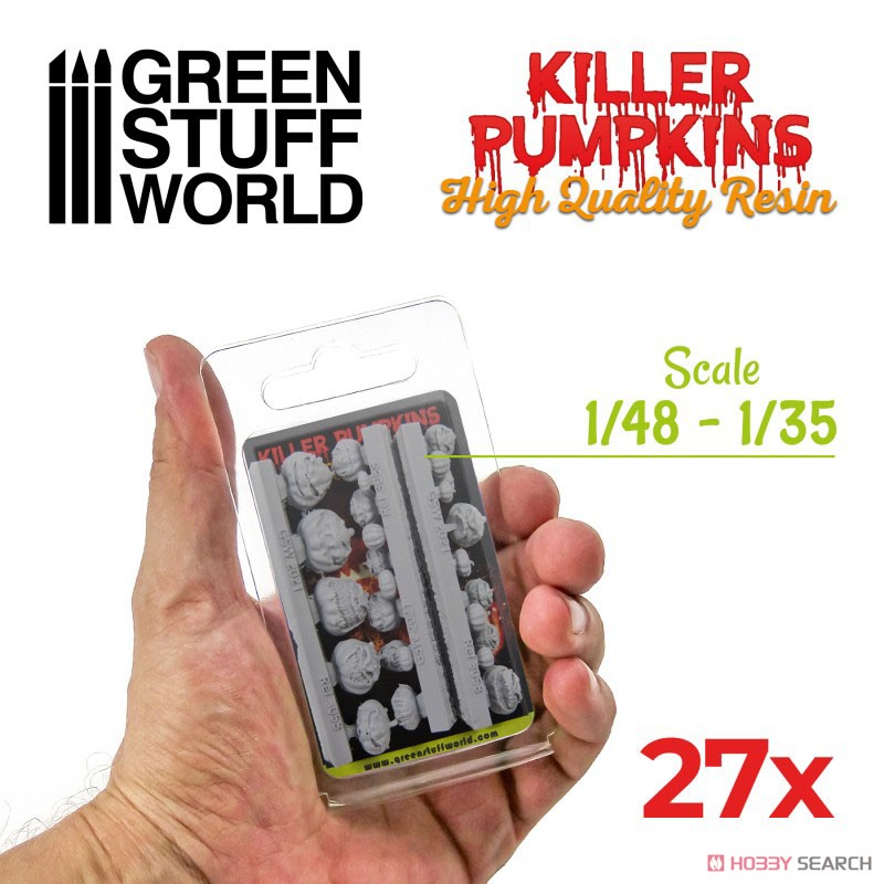 Diorama Accessory Resin Killer Pumpkins (Plastic model) その他の画像3