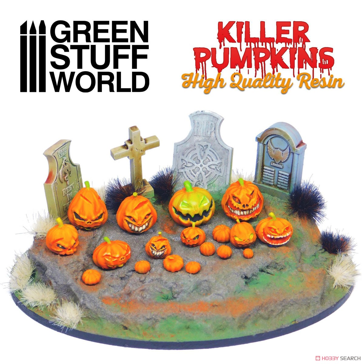 Diorama Accessory Resin Killer Pumpkins (Plastic model) その他の画像4