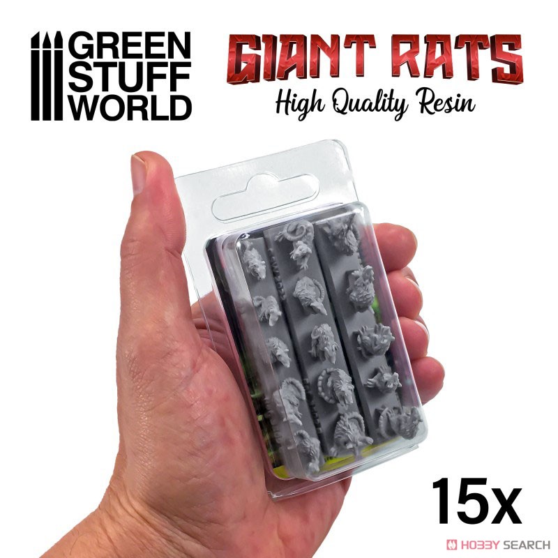 Diorama Accessory Giant Rats Resin Set (Plastic model) Other picture3