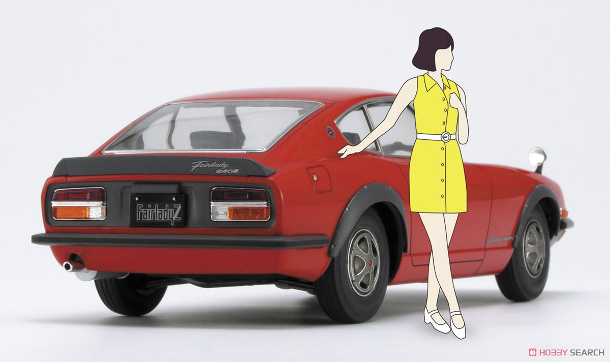Datsun Fairlady 240ZG w/70`s Girls Figure (Model Car) Other picture2