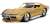 1969 コルベット スティングレイ メタリックゴールド (ミニカー) 商品画像1