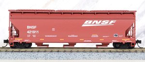 094 00 761 (N) 3-Bay Covered Hopper, w/Elongated Hatches BNSF (RD# BNSF 421911) (Model Train)