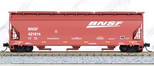 094 00 762 (N) 3-Bay Covered Hopper, w/Elongated Hatches BNSF (RD# BNSF 421914) (Model Train)