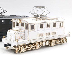 1/80(HO) Convex Type Electric Locomotive B Paper Kit (Unassembled Kit) (Model Train)