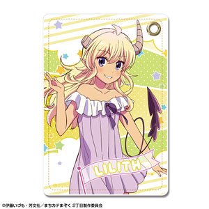 TV Animation [The Demon Girl Next Door 2-Chome] Leather Pass Case Design 03 (Lilith) (Anime Toy)