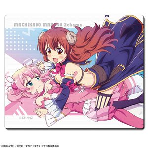 TV Animation [The Demon Girl Next Door 2-Chome] Rubber Mouse Pad Design 01 (Yuko Yoshida & Momo Chiyoda) (Anime Toy)