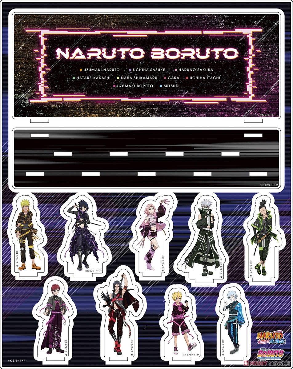 「NARUTO」 「BORUTO」 【第2弾】 描き下ろしアクリルジオラマ (キャラクターグッズ) 商品画像2